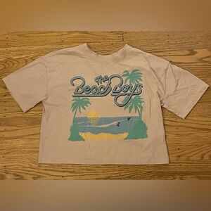 Light pink gap beach boys crop top